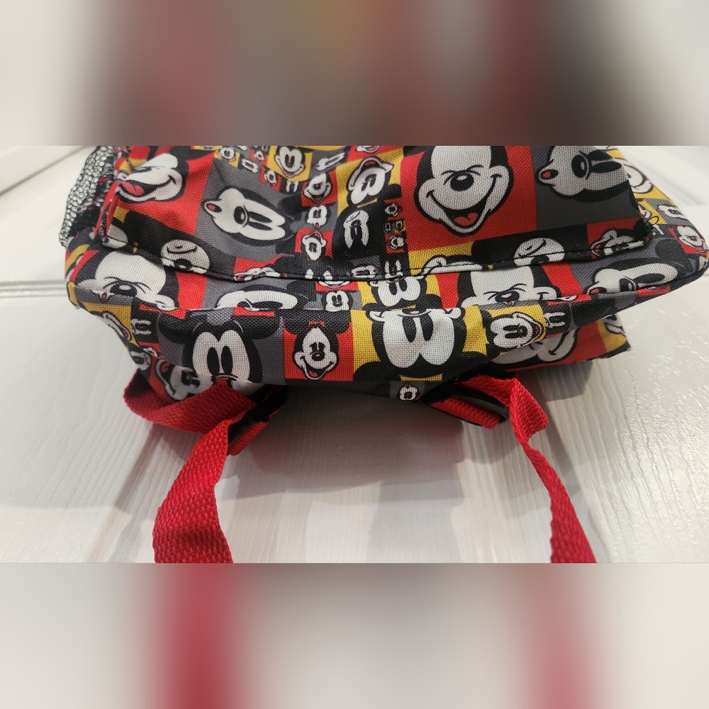 Disney Parks Authentic Black and Red Backpack - Picture 4 of 8
